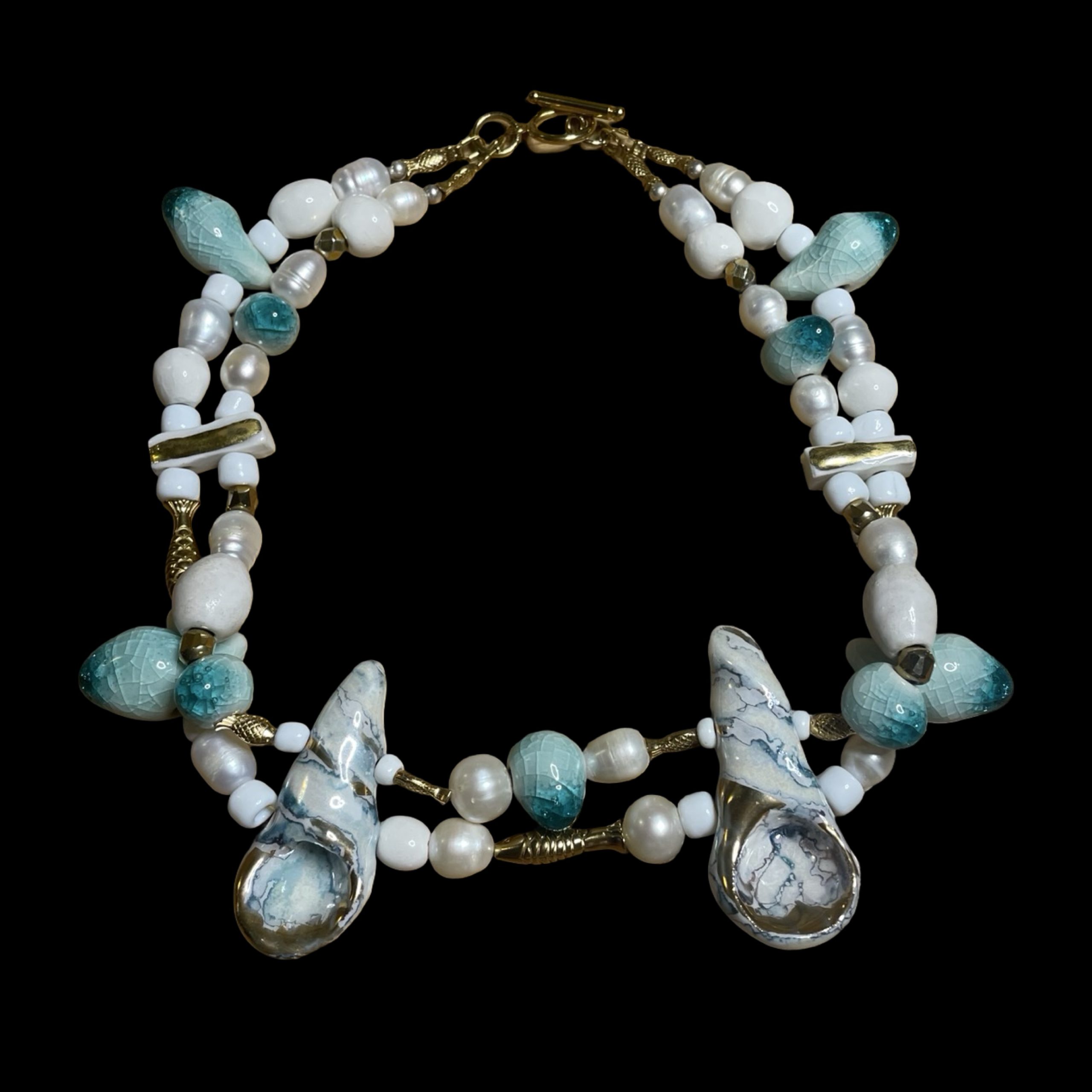 Glossy Mermaid Choker